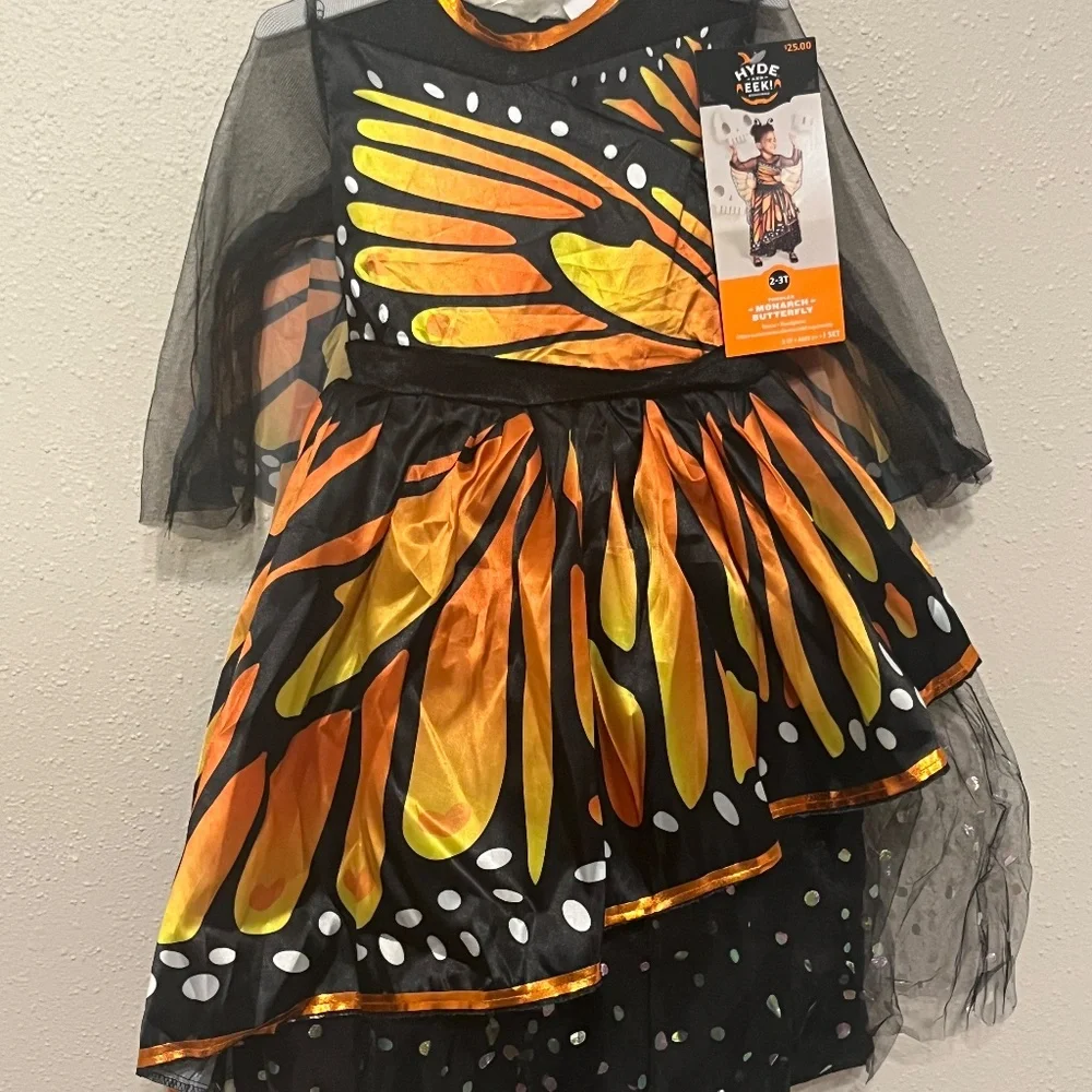 🦋 Orange Butterfly Costume